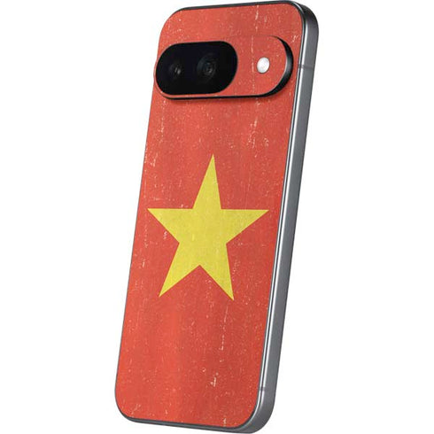 Vietnam Flag Distressed Google Pixel 9 Skin
